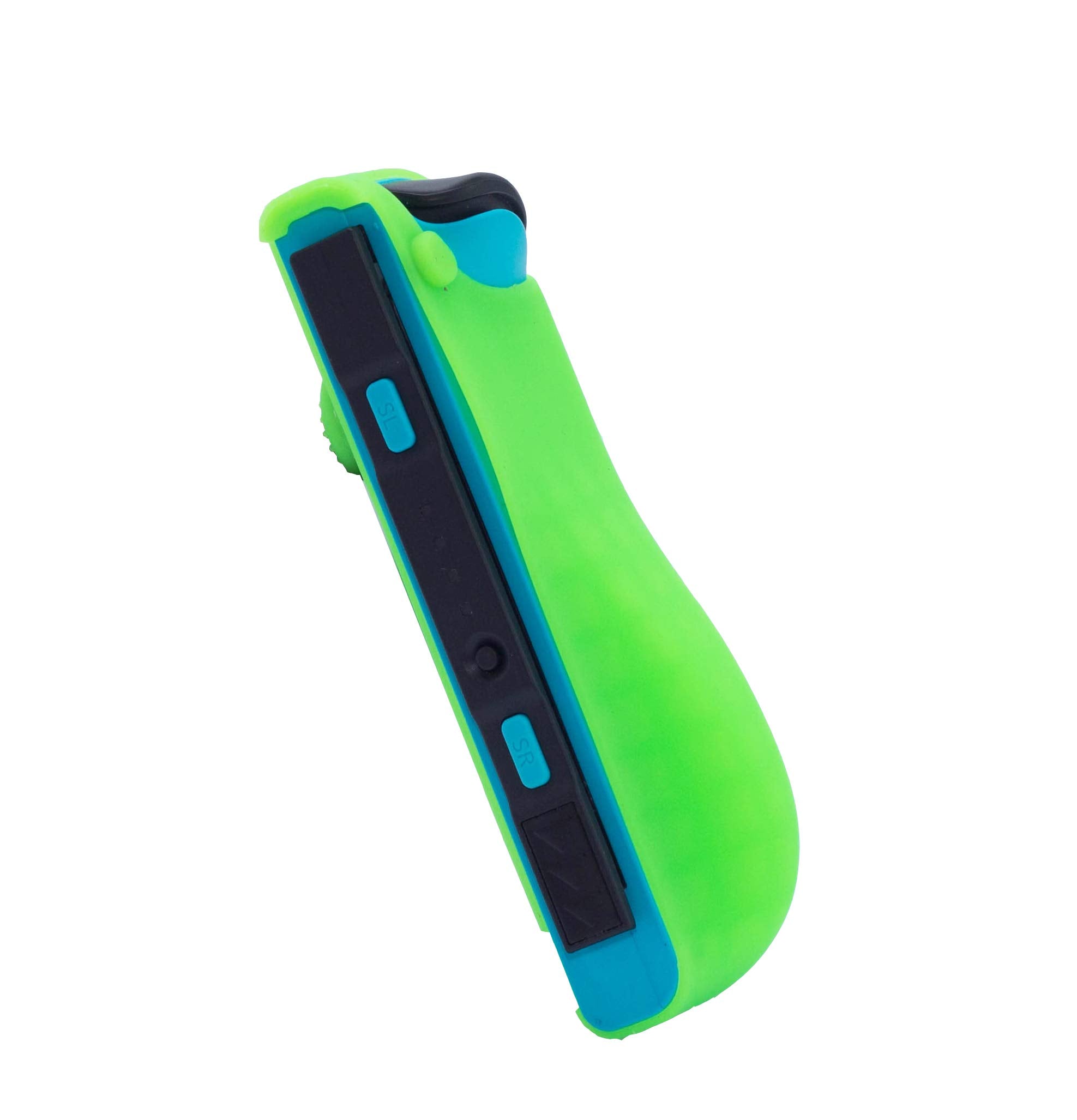 Funda Fr·Tec Silicona + Grip Joy-Con Verde Izquierdo - Nuevo Funda Fr·Tec Silicona + Grip Joy-Con Verde Izquierdo - Nuevo